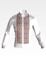 Заготовка для вишивки Сорочка чоловіча СЧ009 Барвиста Вишиванка