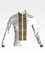 Заготовка для вишивки Сорочка чоловіча СЧ004 Барвиста Вишиванка