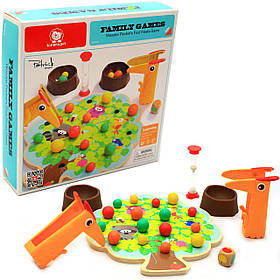 Дерев'яна гра з пінцетом Top Bright «Фруктове дерево» 3+ (120379)