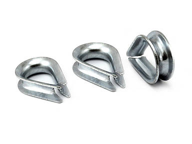 Коуш DIN 6899B НЕРЖАВІЙКА 3 мм