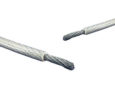 Трос сталевий в ПВХ облонці (100м) 1,0/2,0 мм (100м)