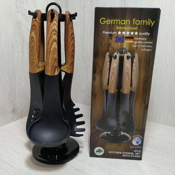 Набір кухонного приладдя 7 предметів German family GF-UT02