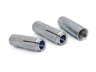 Анкер забивний сталевий "цанга" М6×8×25 мм (100шт)