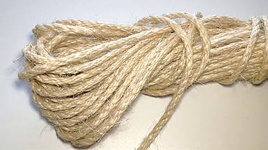 Канат сизалевий 6мм/50м