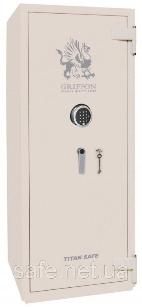 Сейф вогнезламостійкий Griffon CL II.150.K.E CREAM (ВxШxГ:1488x600x600) 2 клас + LFS 30P сейф від зламу та вогнів
