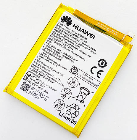 Акумуляторна батарея (АКБ) для Huawei HB366481ECW (Honor 5C/Honor 7 Lite/Honor 8/P9/P9 Lite/G9 Lite), фото 1