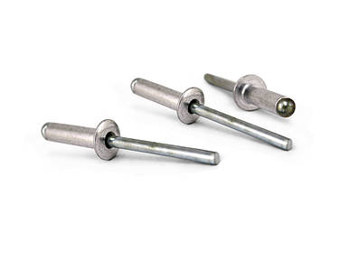 Заклепки з напівкруглою головкою ал/ст 3,2 x 6 (50 шт)