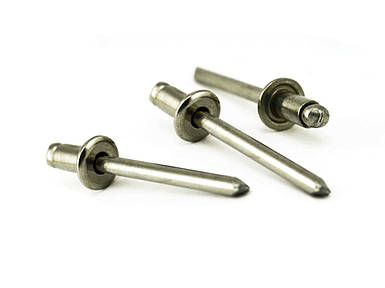 Заклепки з напівкруглою головкою НЕРЖАВІЙКА 3,2 x 6 мм (100шт)