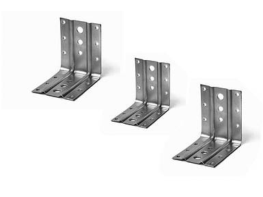 Кутники підвищеної міцності 70 х 70 х 60 мм (25шт)