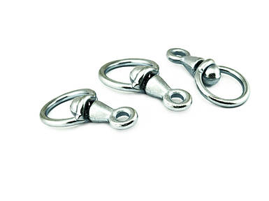 Кільце з вертлюгом 4 мм