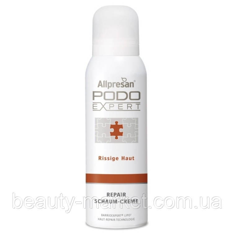 Крем-піна #4 для потрісканої шкіри стоп Podoexpert Repair Schaum Creme