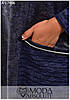 Тёплая женская туника из трикотажа ангора с карманами свободного кроя с 72 по 76 размер, фото 2