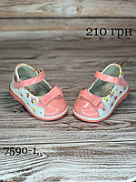 Детские розовые туфельки для девочек 22