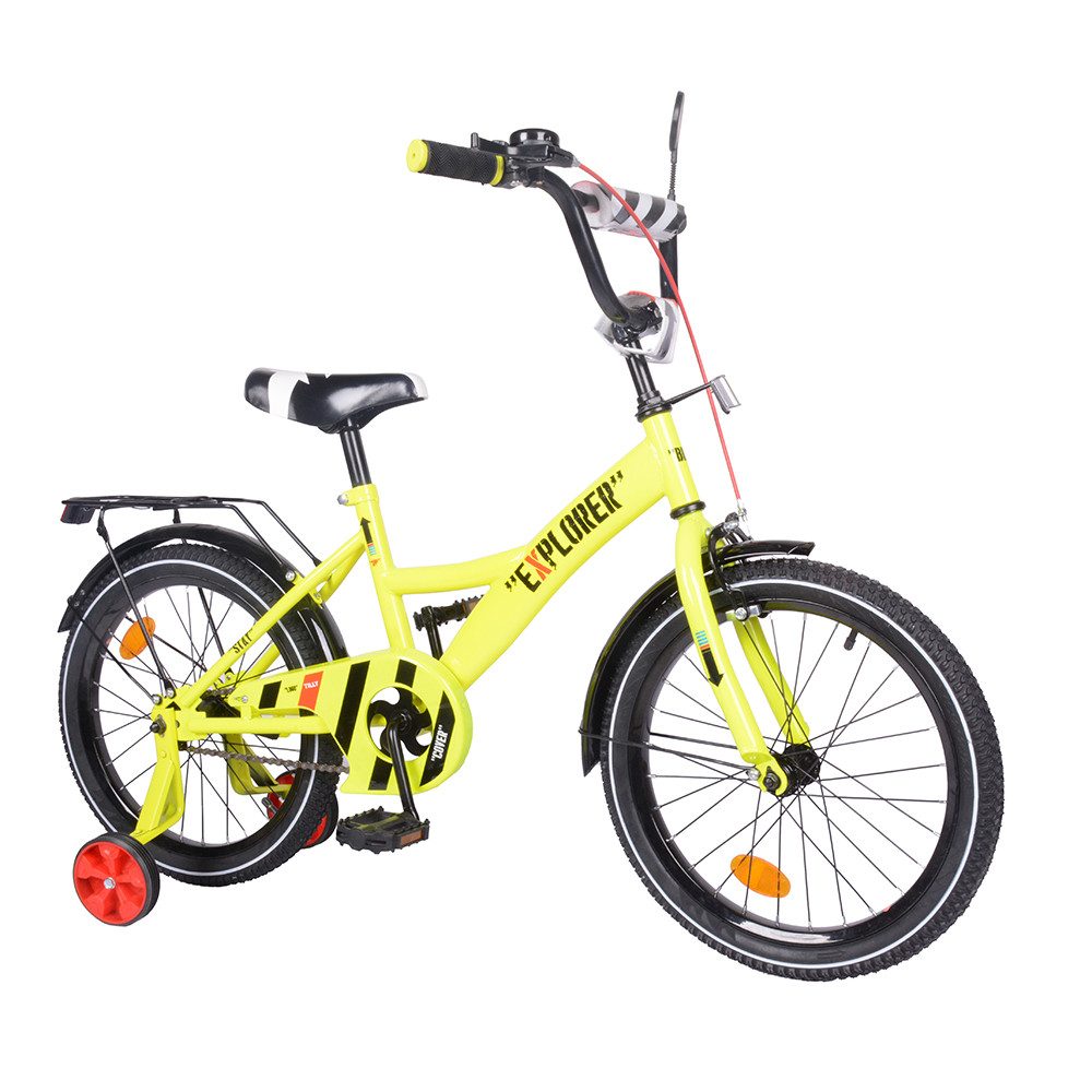Велосипед дитячий двоколісний 18" TILLY EXPLORER T-218 112 yellow