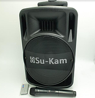 Акумуляторна колонка Su-Kam BT100D з мікрофоном