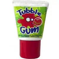 Жидкая жвачка Tubble Gum Cherry Вишня в тюбике 35г Франция