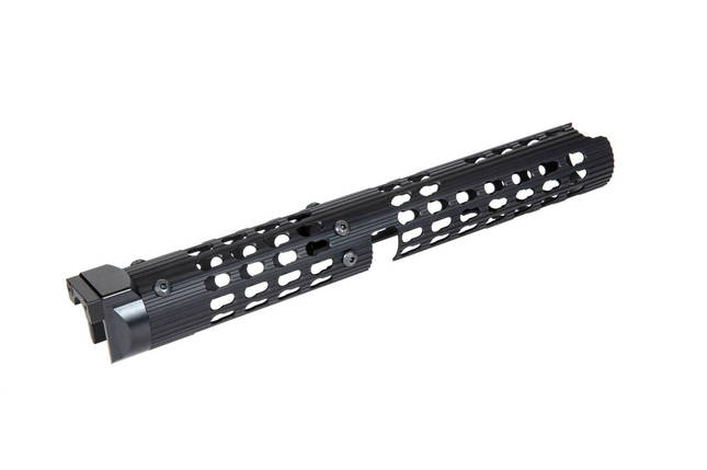 Długie łoże KeyMod do моделей AK (LCT GHK DBOYS CYMA) [5KU] (для страйкболу), фото 1