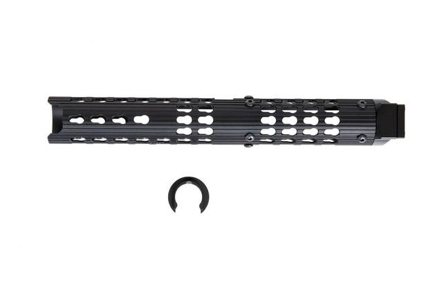 Długie łoże KeyMod do моделей AK (LCT GHK DBOYS CYMA) [5KU] (для страйкболу), фото 4