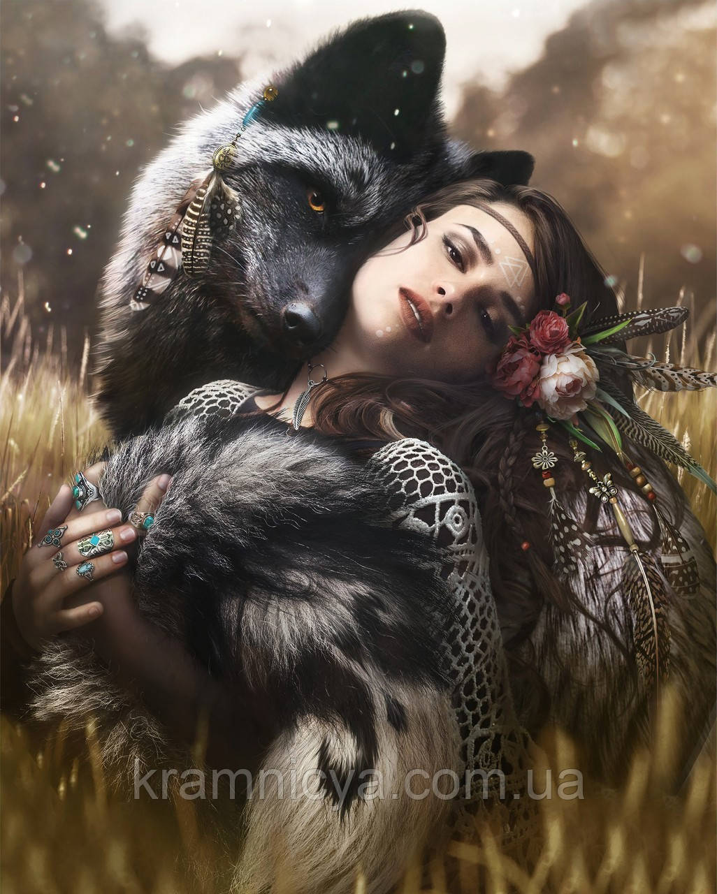 Картина за номерами Таємнича природа, 40х50 Strateg (VA-3077), фото 1