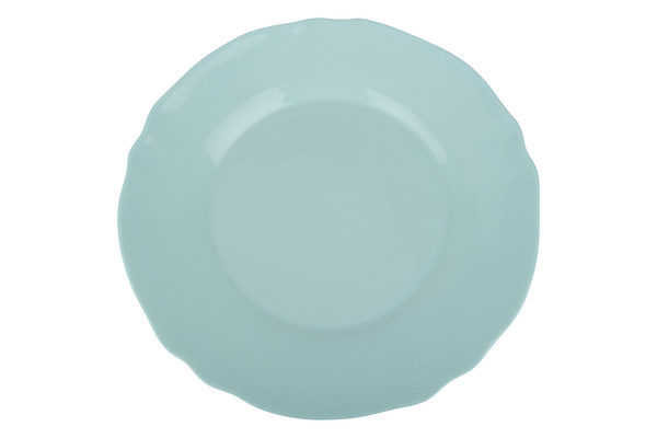 Тарілка обідня скло "Luminarc.Louis XV Light Turquoise 24см №48656/Q3698(6)(36)