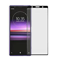 Захисне скло Sony Xperia 5 J9210 Full Glue 5D (Mocolo 0.33 mm)