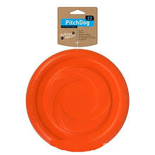 Ігрова тарілка для апортировки PitchDog помаранчева, 24 см, 62474