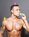 Аксесуар для ванни Andrew Christian Queer Duckie голубий, фото 9