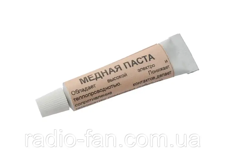Термопаста мідна паста, тюбик, 17 г