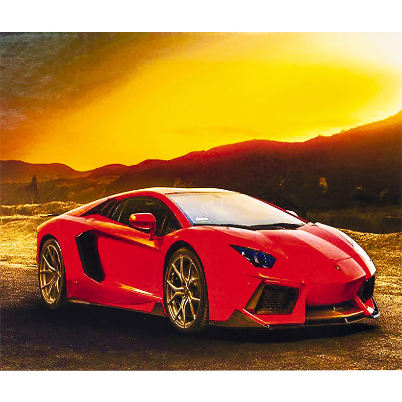 Алмазна мозаїка 40х50 см DIY Lamborghini (SL 76402)