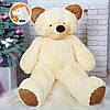 Великий плюшевий ведмідь Фоксі, 130 см, кремовий, фото 3