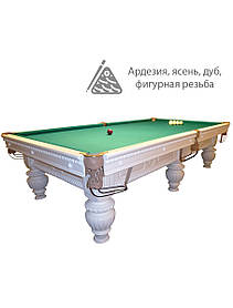 Більярдний стіл для пулу "KING ARTHUR", 9 футів, 260х130 см, Ардезія, TT BILLIARD, гарантія 2 роки