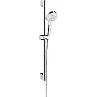 Душевой набор со стойкой HANSGROHE Crometta Vario/Unica'C со шлангом и ручной лейкой хром 26532400