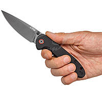 Ніж CJRB Feldspar Black Blade, AR-RPM9 Steel black