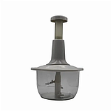 Ручний подрібнювач овочів із контейнером Food Processor TV One, фото 3