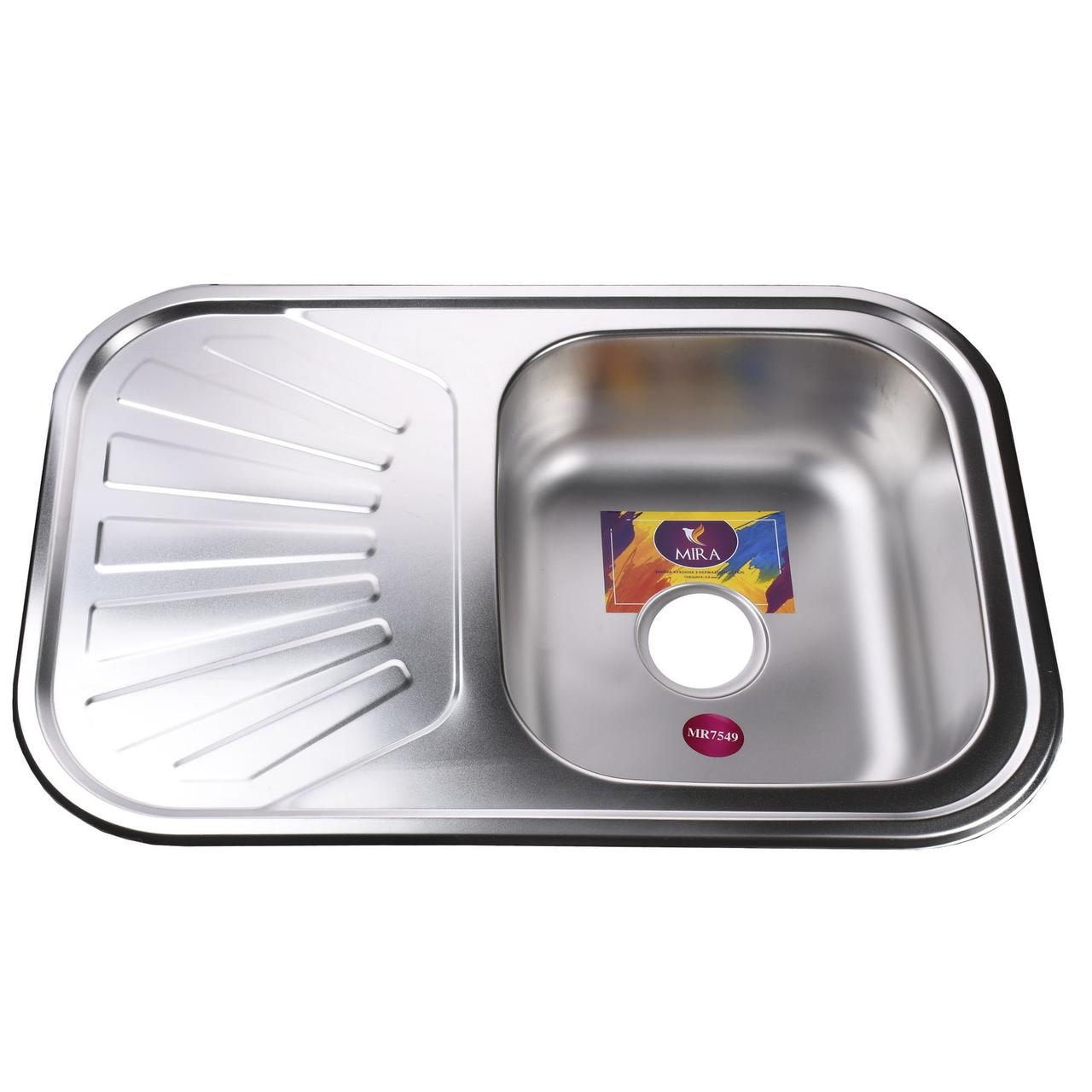 Мийка кухонна Mira MR 7549 E Satin, фото 1