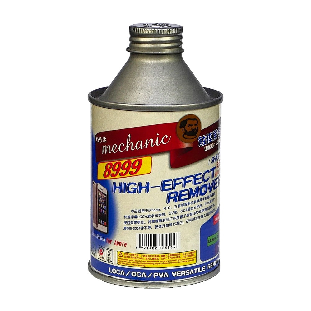 Розчинник MECHANIC 8999 для видалення OCA/LOCA/PVA (250 ml)