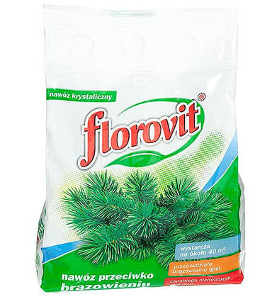 Добриво Florovit від побуріння хвої, 1кг, фото 1