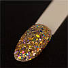 Глітерний гель для нігтів Beauty Choice Hollywood Gel-15, 5 гр., фото 5