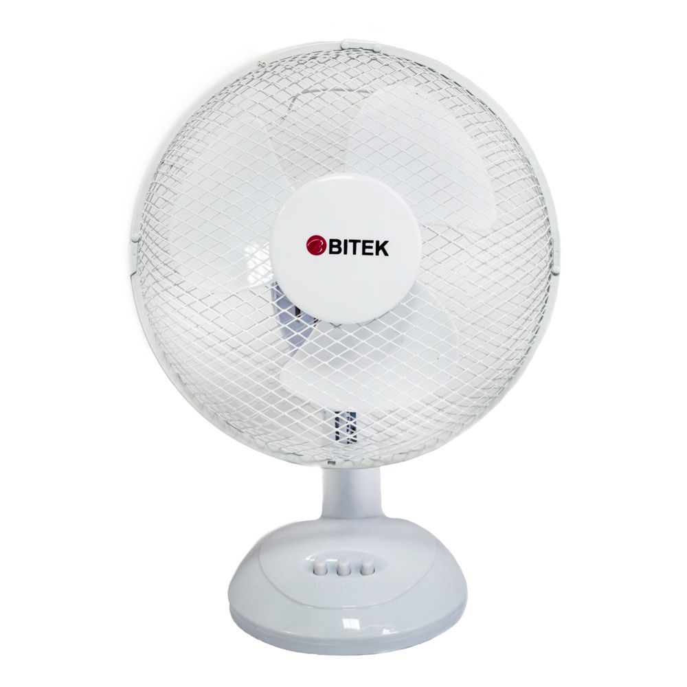 Настільний вентилятор Bitek 9 "Table Fan маленький побутовий вентилятор для дому (настольный вінтілятор)