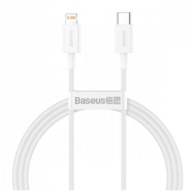 Кабель Baseus Superior Series Fast Charging Type-C to Lightning PD 20W 1 м White CATLYS-A02