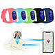 Дитячі смарт годинник з GPS Smart Baby Watch Q50, Чорний, фото 10
