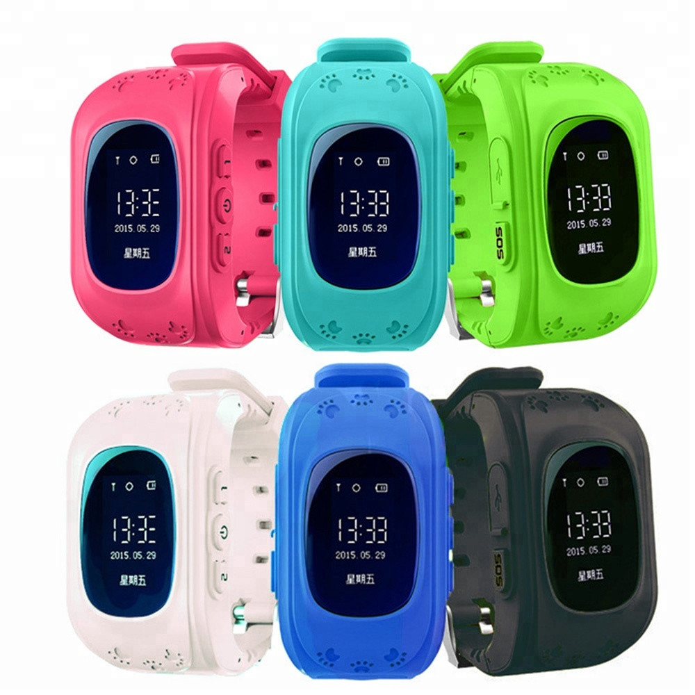 Дитячі смарт годинник з GPS Smart Baby Watch Q50, Синій