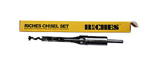 Довбне сталеве свердло деревообробне Ваттса для оброблення квадратних отворів Riches Chisel 10 мм