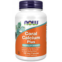 Коралловый кальций плюс Now Foods Coral Calcium Plus 100 капсул