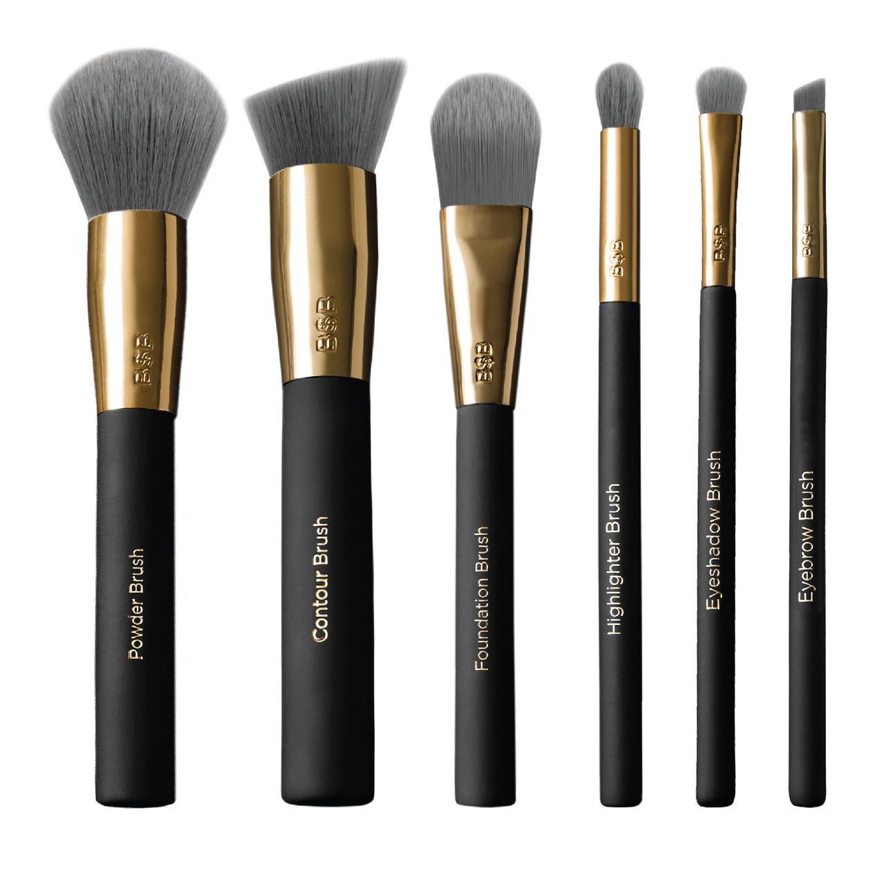 Набор из 5 кистей для макияжа Billion Dollar Brows 5 Piece Charcoal Brush Set