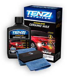 Віск для автомобіля (з кварц-керамікою) Tenzi Ceramis Wax (0,3 л + аплікатор і мокрофібра)