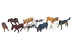 Набір хатніх тварин 10 шт 303-86 40*23*5см