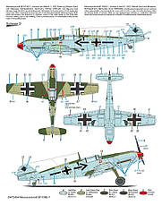 Messerschmitt Bf 109E-1 'Lightly-Armed Emil'. SPECIAL HOBBY SH72454, фото 5