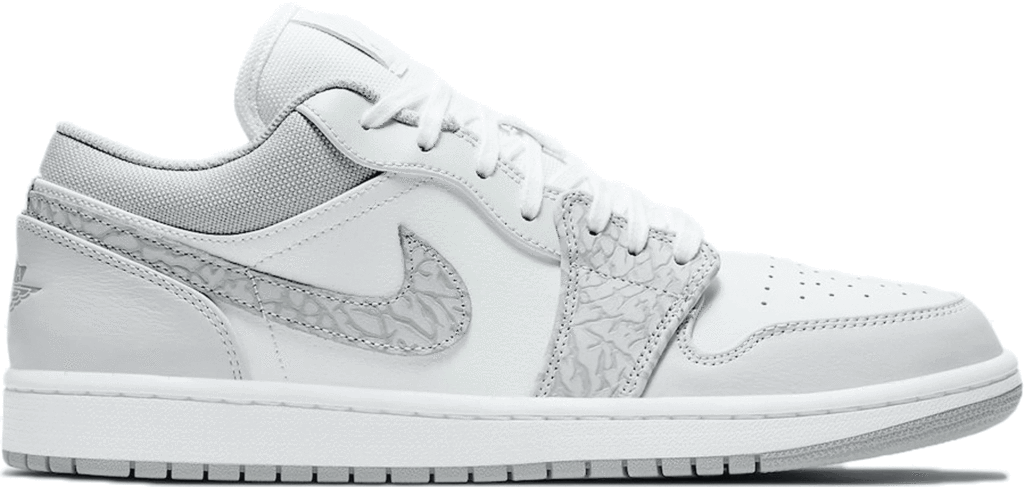 air jordan 1 low prm smoke grey elephant