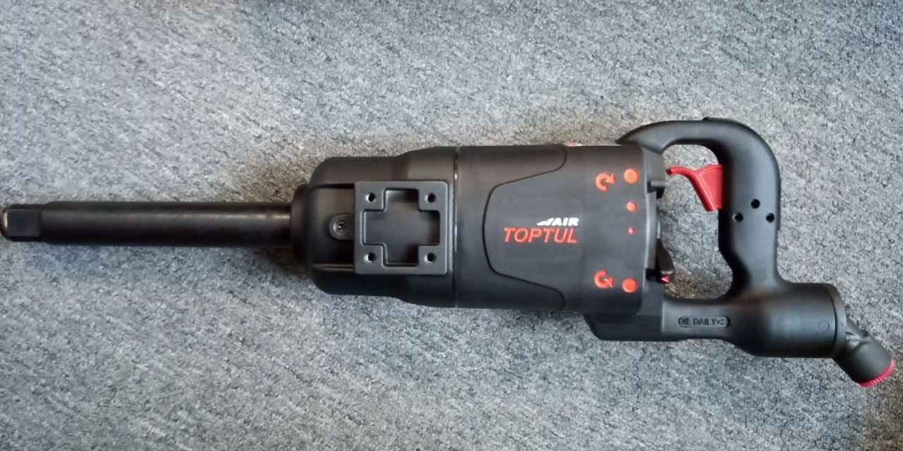 Пневмогайковерт 1" 2983N/m (довж. шпиндель) 5500об/хв 7,2 кг Super Duty KSAD3220 TOPTUL